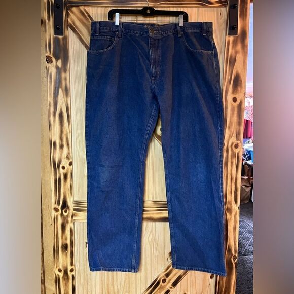Eddie Bauer Relaxed Fit Jean Blue 42 34 - Picture 1 of 7